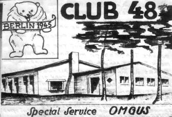 NCO Club, Berlin 1946