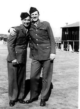 Frasca and Lewis B/363d Med Bn Cp Van Dorn, MS 1943