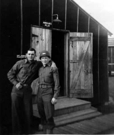 Budassi and Harmon- B/363d Med Bn Cp Van Dorn, MS