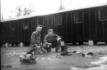 Members B/718th FA Bn Cp Van Dorn, MS 1944