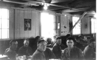 Thanksgiving Day 1944- B/718th FA Bn Cp Van Dorn, MS 1944