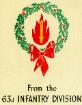 63d Inf Div Christmas Card-part II- 1943