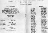 Part III, Thanksgiving Menu, B/718th FA Bn Cp Van Dorn, MS 1943