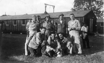 Soldiers from H/253d Inf Cp Van Dorn MS 1944
