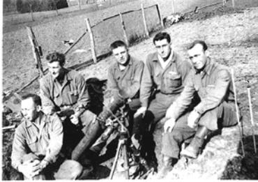 Mortar Squad M Company 254th Inf 1945