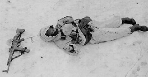 German soldier KIA - Ostheim, France Jan 45