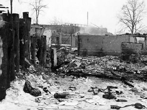 Jebsheim France after the battle, Jan 45