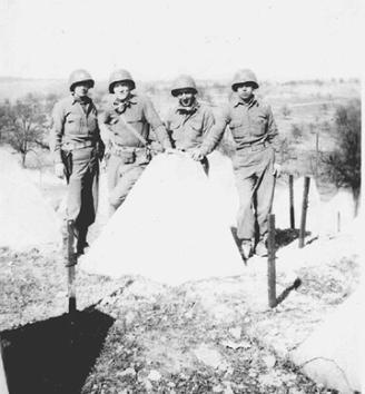 563d Sig Co Personnel at the Siegfried Line