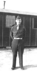 Lt Canfield, G/253d Inf at Cp Van Dorn MS 1944