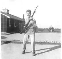 T/Sgt Yonkers G/253d Inf Cp Van Dorn MS 1944