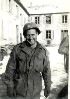 1stSgt Campbell HqCo 1st Bn 253d Inf- France 1945