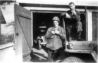 Loudin and Wallace Hq Co 254th Inf Germany 1945