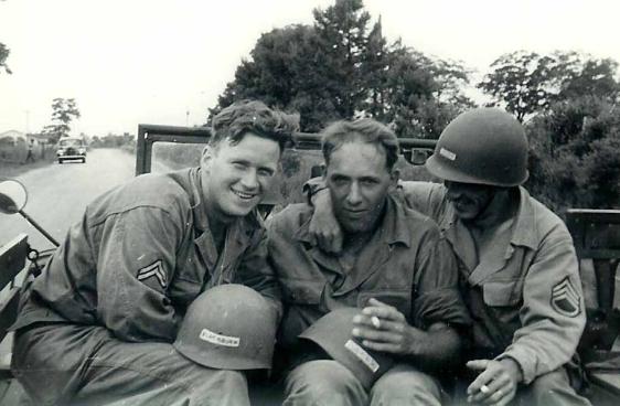 Hq Co 254th soldiers, Cp Van Dorn MS 1944