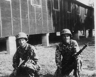 Soldiers I/255th Inf Cp Van Dorn MS 1944