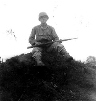 Hutson I Co 255th Inf Cp Van Dorn MS 1944