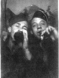 White and friend A/255th Inf