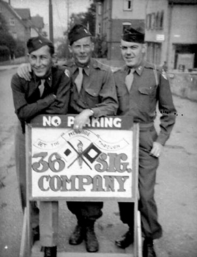 Nordin, formerly of 563d Sig Company now with 36th Inf Div