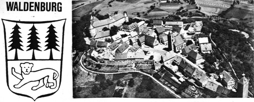 Waldenburg, Germany before the battle